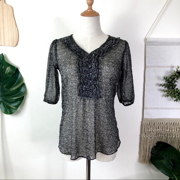 Converse | Short Sleeve Top Blouse Size XS - Picture 13 of 13